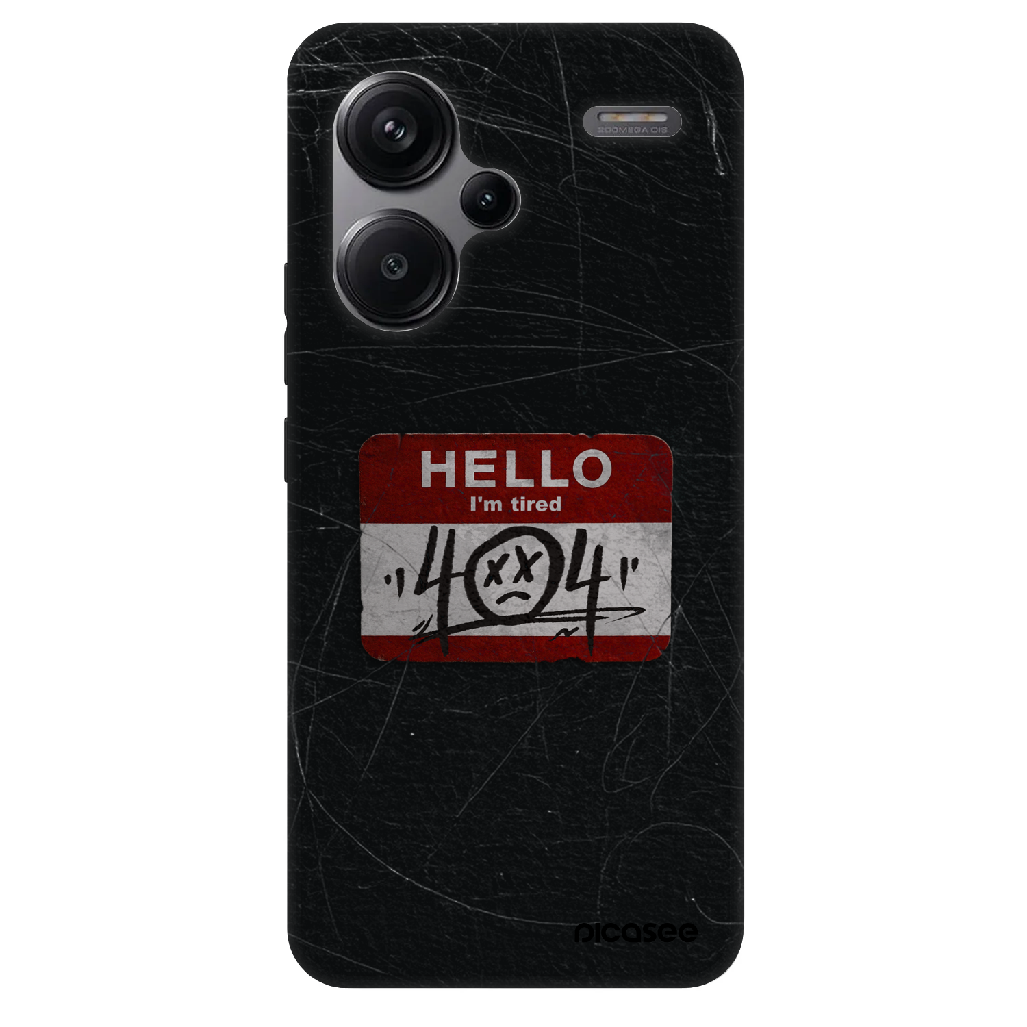 Picasee Fashion Case für Xiaomi Redmi Note 13 Pro+ 5G - HELLO 404