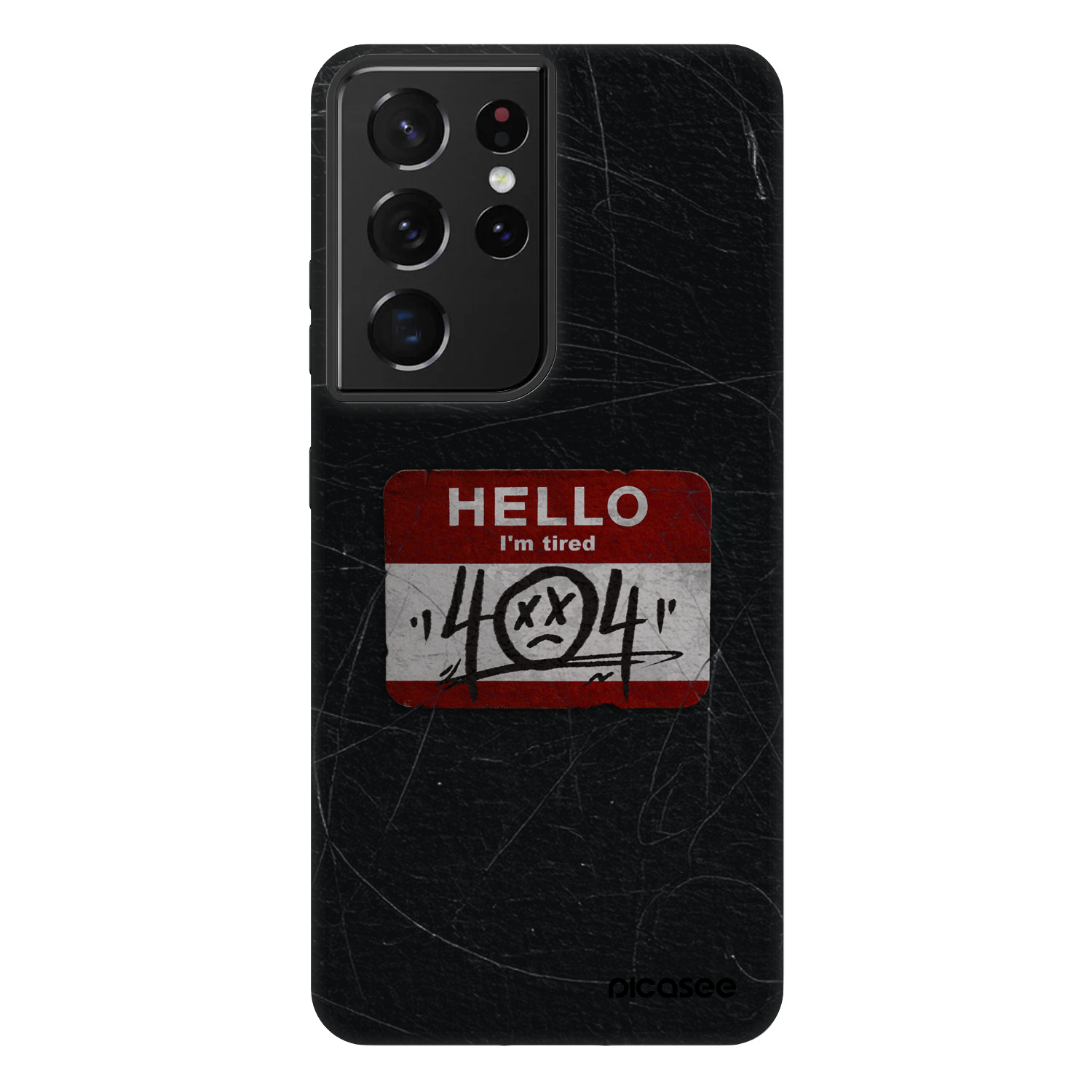 Picasee Fashion Case für Samsung Galaxy S21 Ultra 5G G998B - HELLO 404