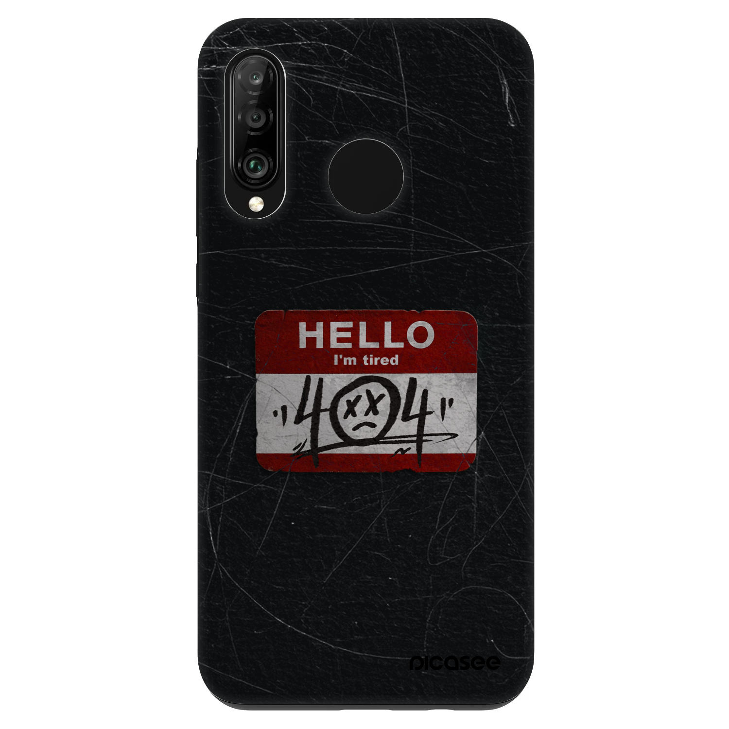 Picasee Fashion Case für Huawei P30 Lite - HELLO 404