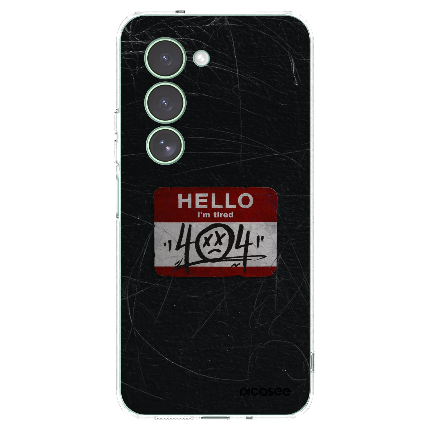 Picasee Xiaomi Redmi 15 5G Hülle - Transparentes Silikon - HELLO 404