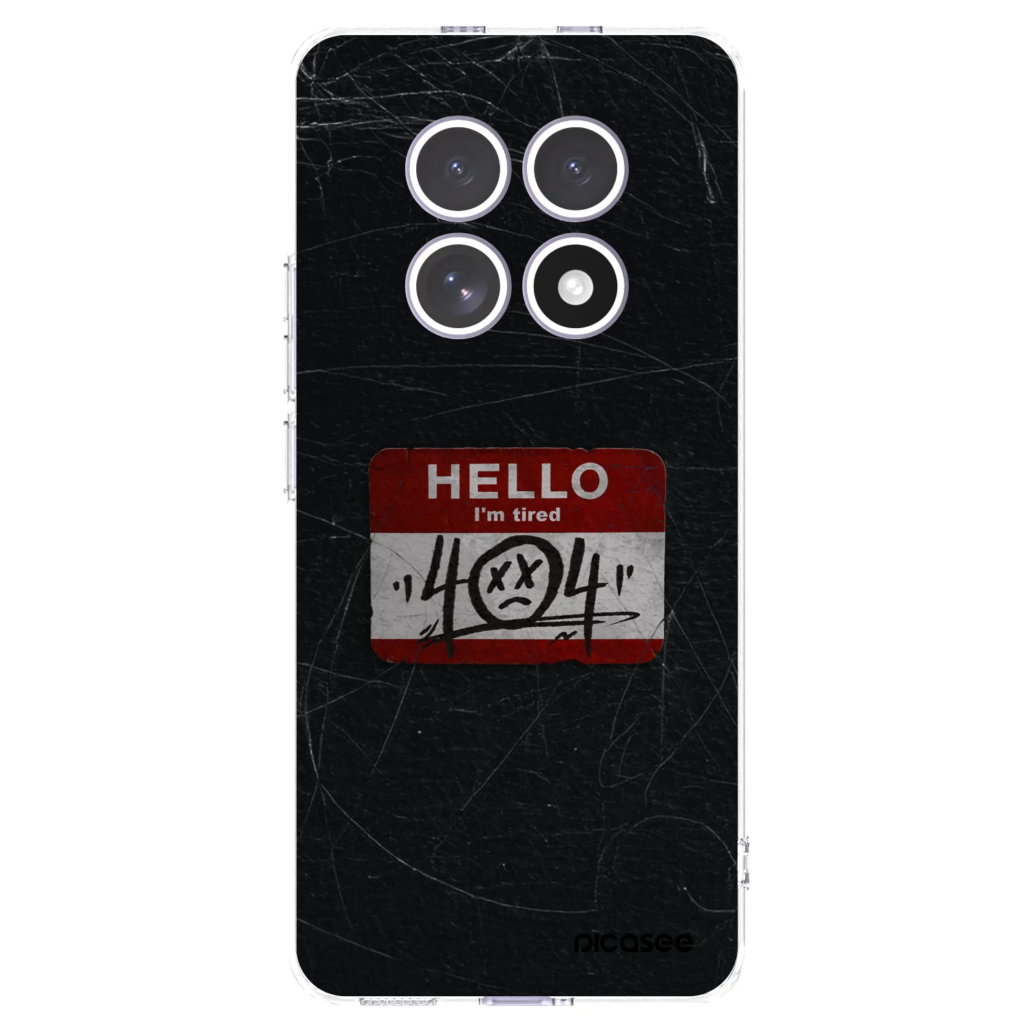 Picasee Xiaomi Redmi Note 15 Hülle - Transparentes Silikon - HELLO 404