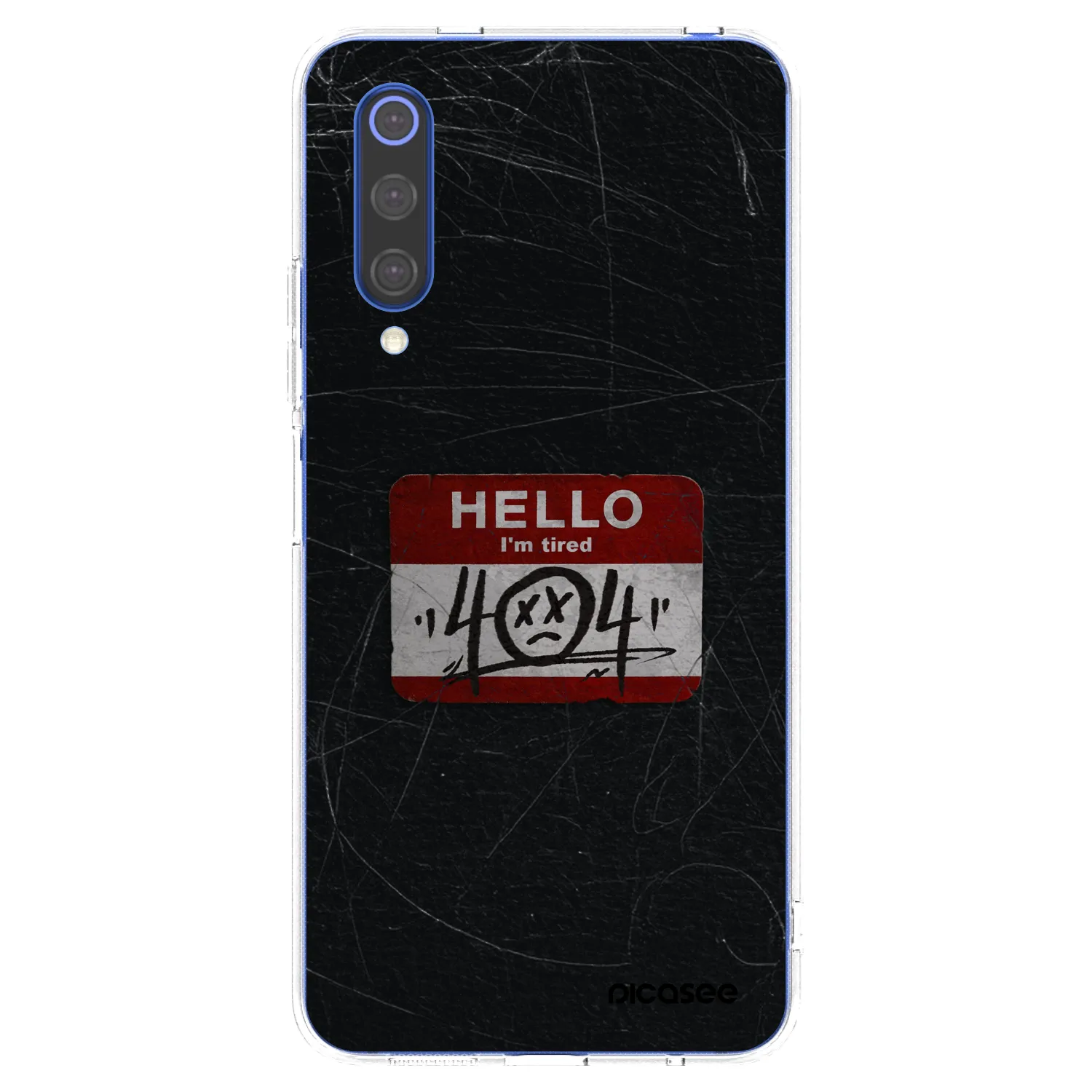 Picasee Xiaomi Mi 9 SE Hülle - Transparentes Silikon - HELLO 404