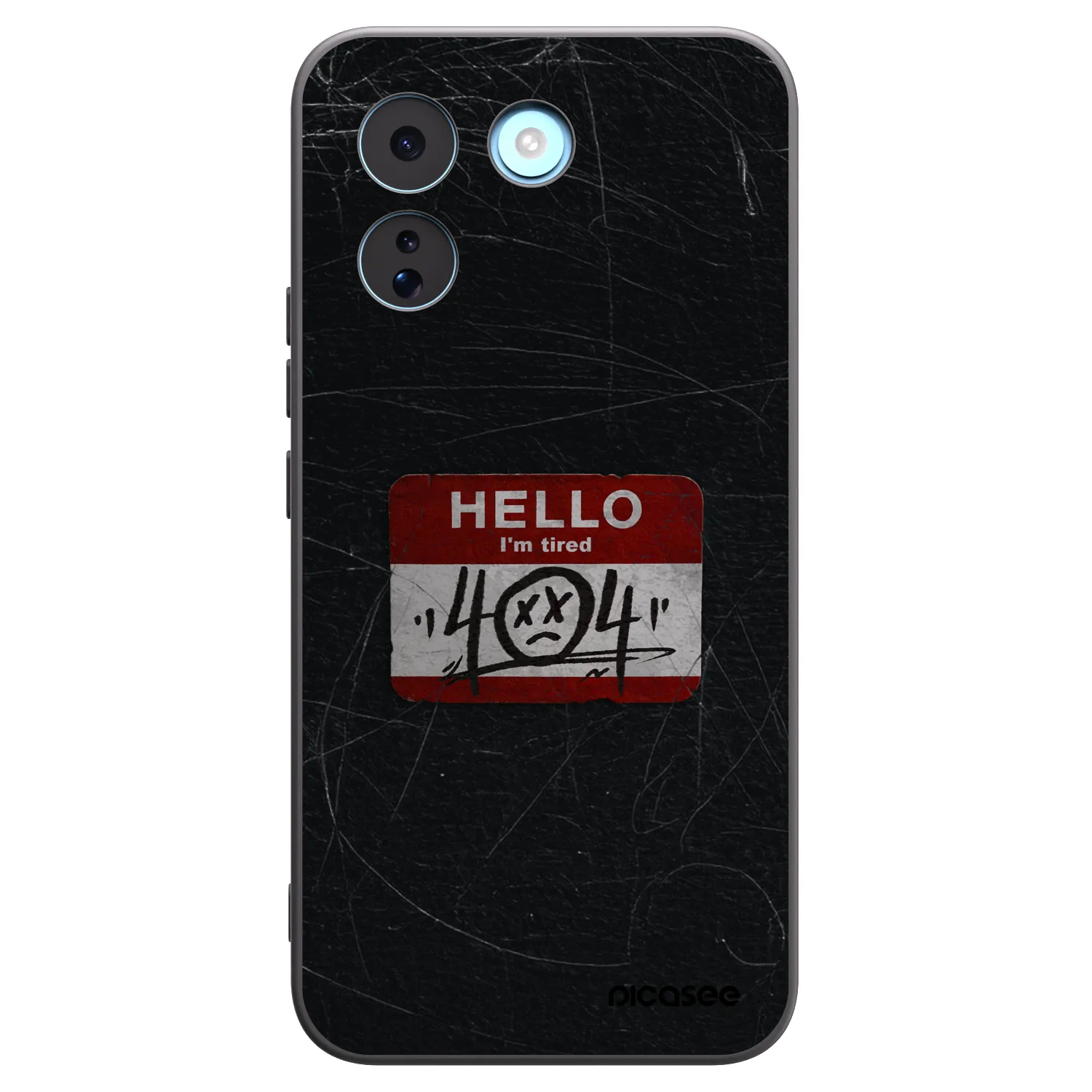 Picasee Xiaomi Redmi Note 17 Pro MAX 5G Hülle - Schwarzes Silikon - HELLO 404