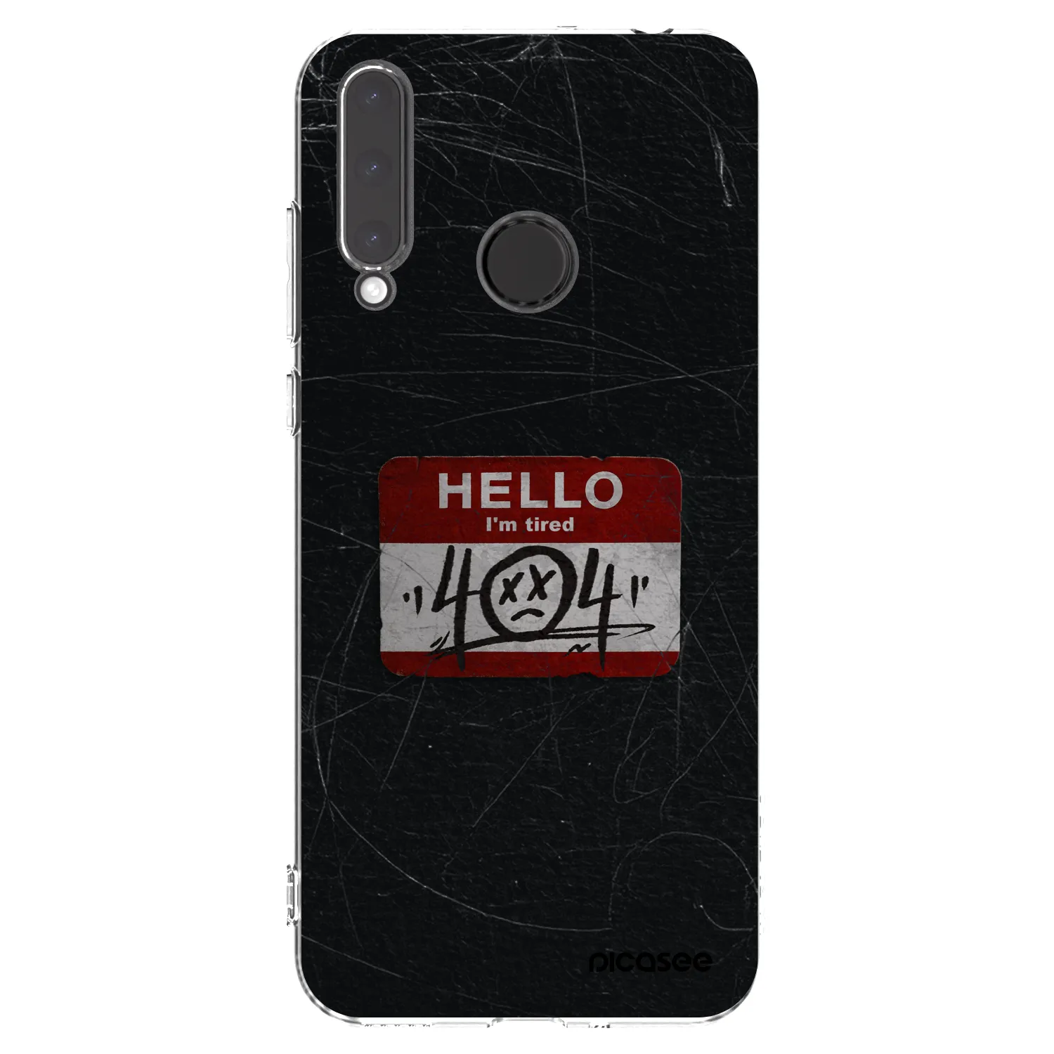 Picasee Honor 20 Lite Hülle - Transparentes Silikon - HELLO 404