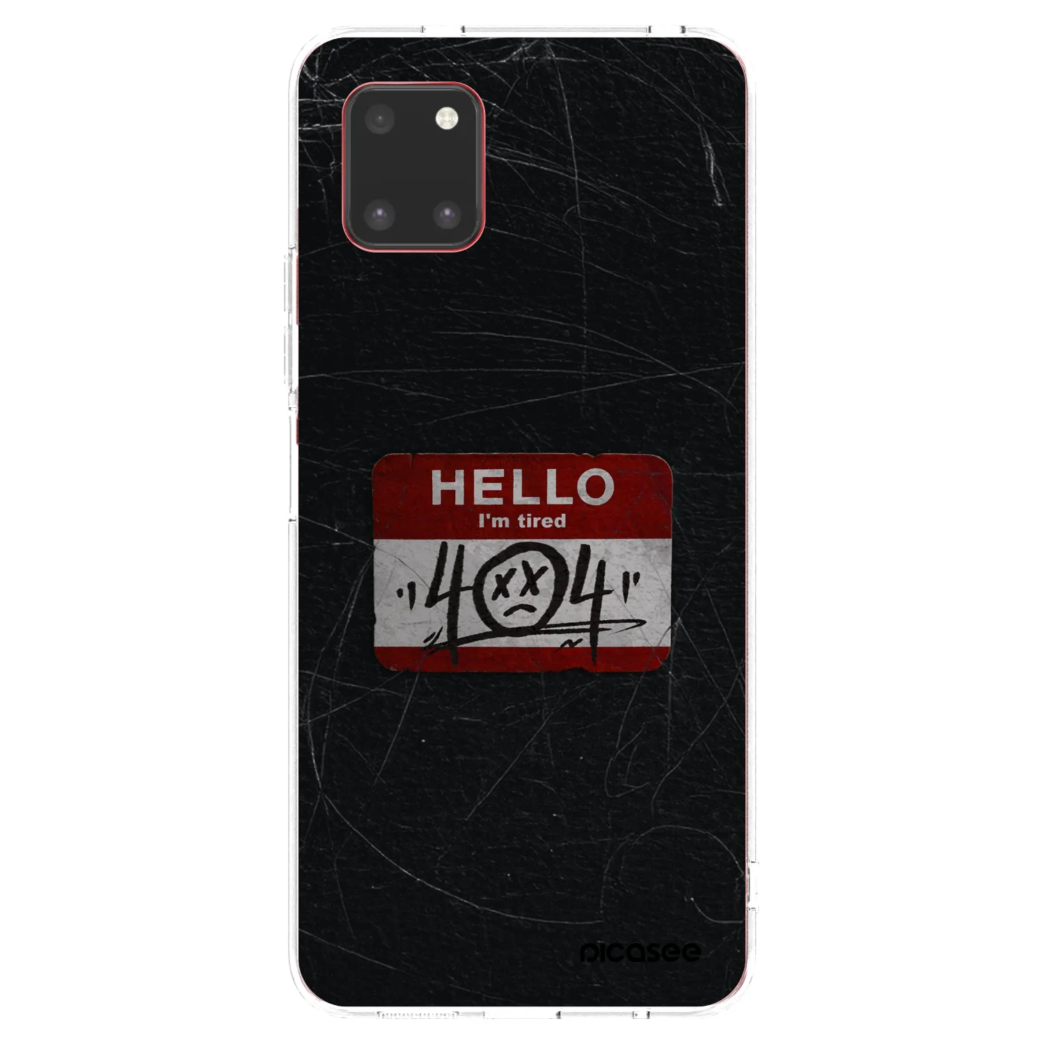 Picasee Samsung Galaxy Note 10 Lite N770F Hülle - Transparentes Silikon - HELLO 404