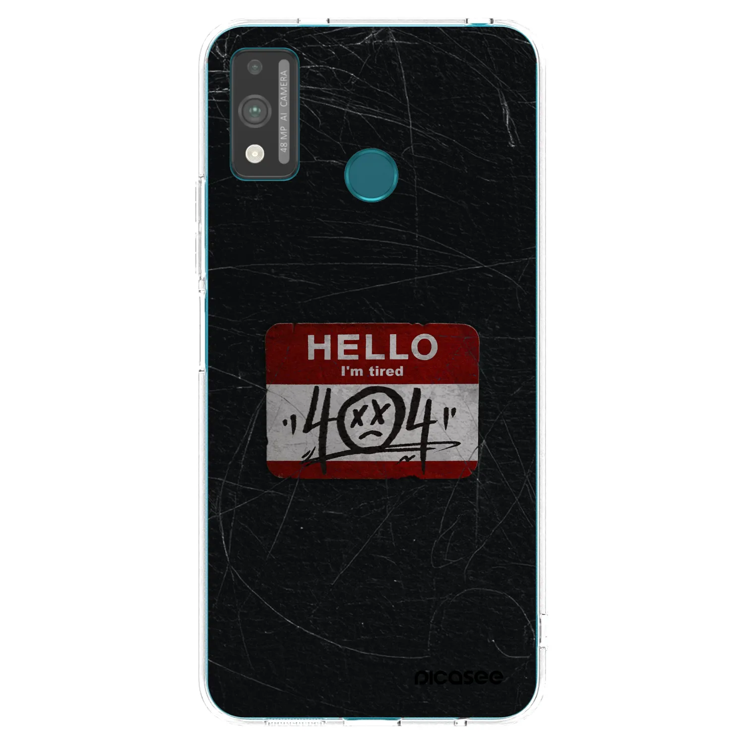 Picasee Honor 9X Lite Hülle - Transparentes Silikon - HELLO 404