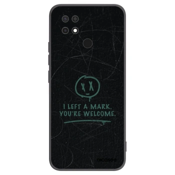 Picasee Xiaomi Redmi 10C Hülle - Schwarzes Silikon - LEFT A MARK