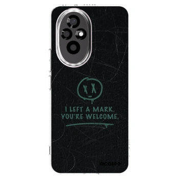 Picasee Honor 200 5G Hülle - Transparentes Silikon - LEFT A MARK