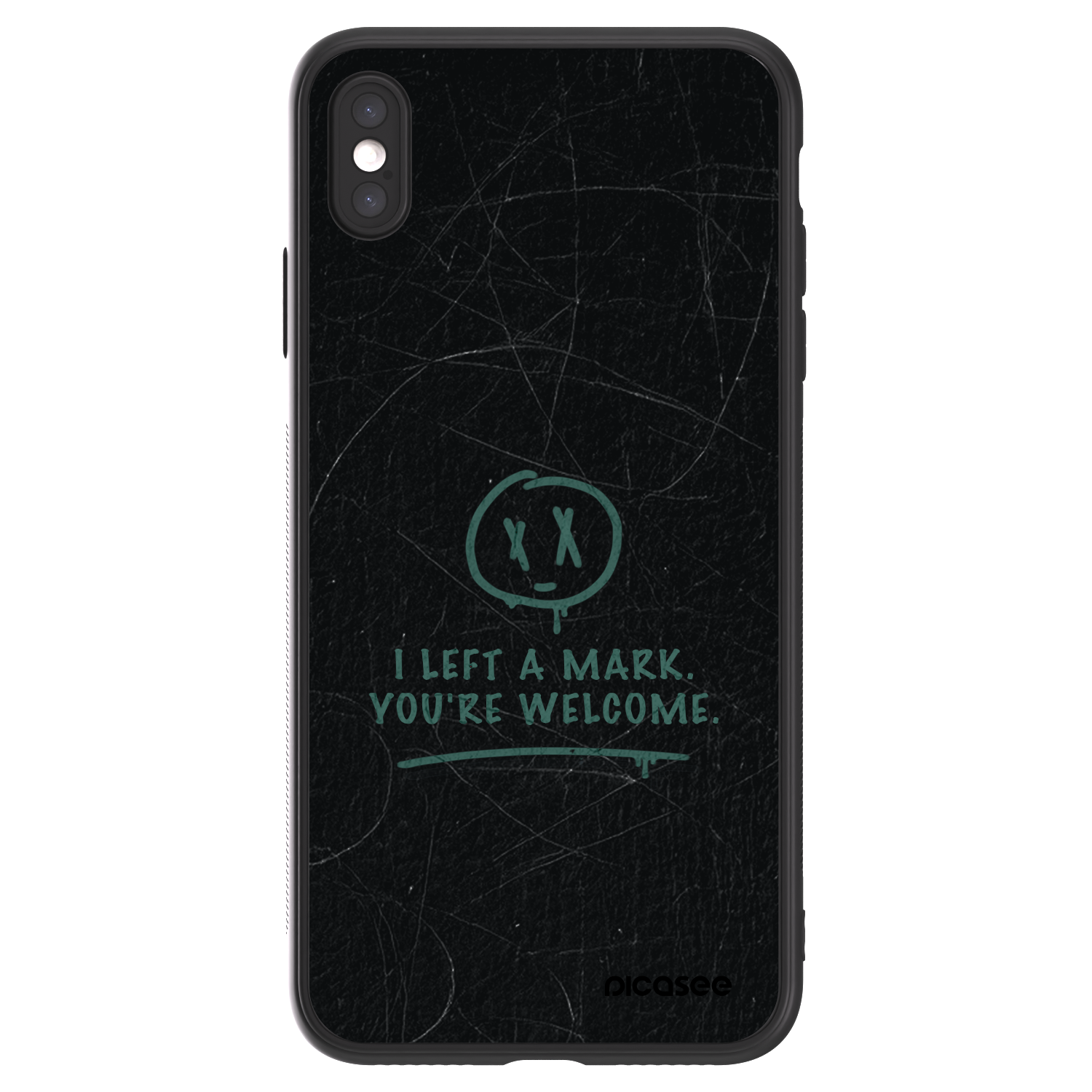 Picasee ULTIMATE CASE für Apple iPhone XS Max - LEFT A MARK