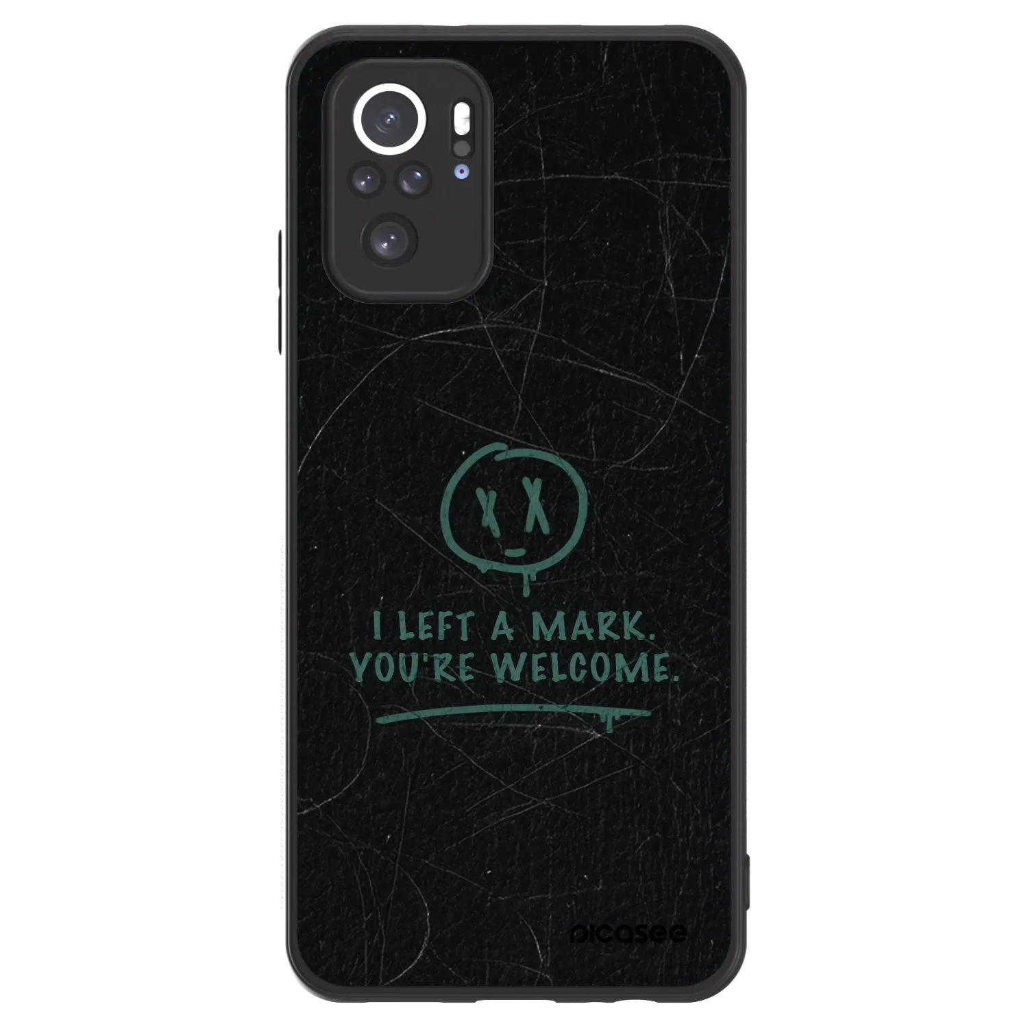 Picasee ULTIMATE CASE für Xiaomi Redmi Note 10S - LEFT A MARK