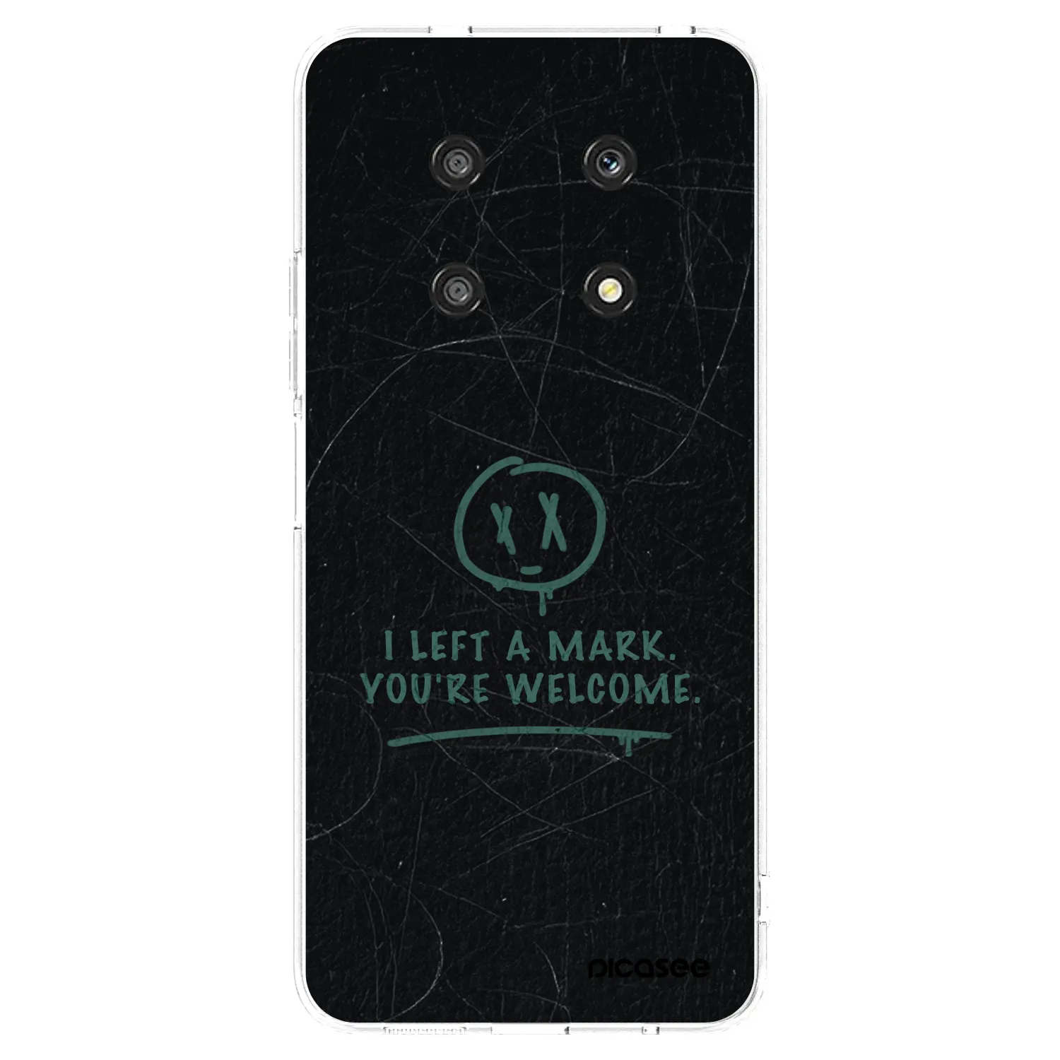 Picasee Honor Magic4 Lite 5G Hülle - Transparentes Silikon - LEFT A MARK