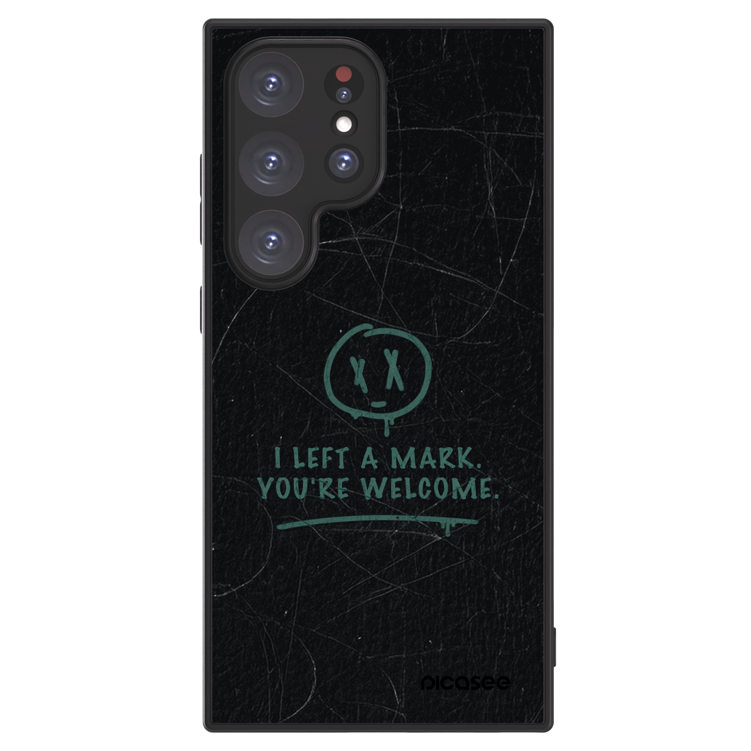 Picasee ULTIMATE CASE PowerShare für Samsung Galaxy S24 Ultra S928B 5G - LEFT A MARK