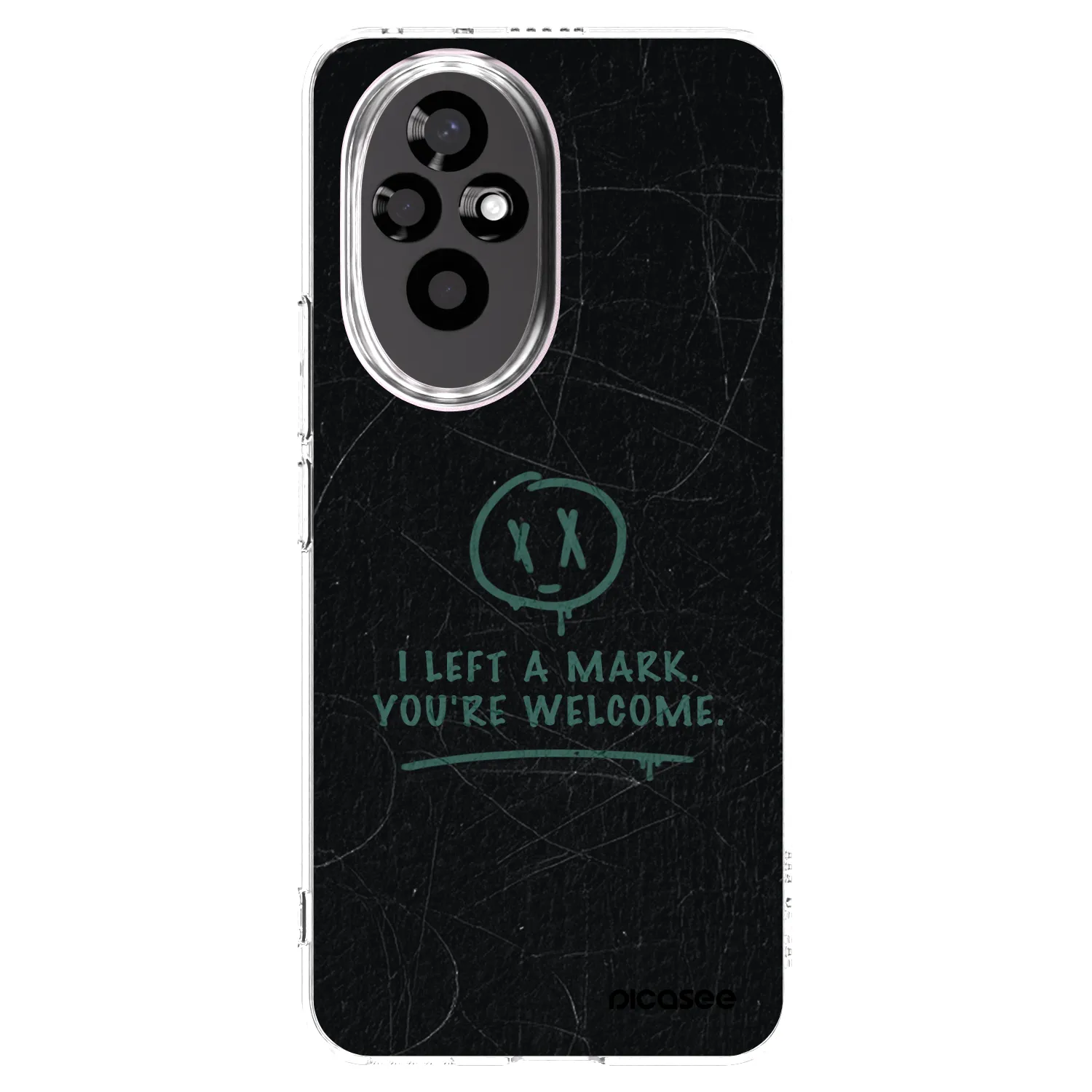 Picasee Honor 200 5G Hülle - Transparentes Silikon - LEFT A MARK