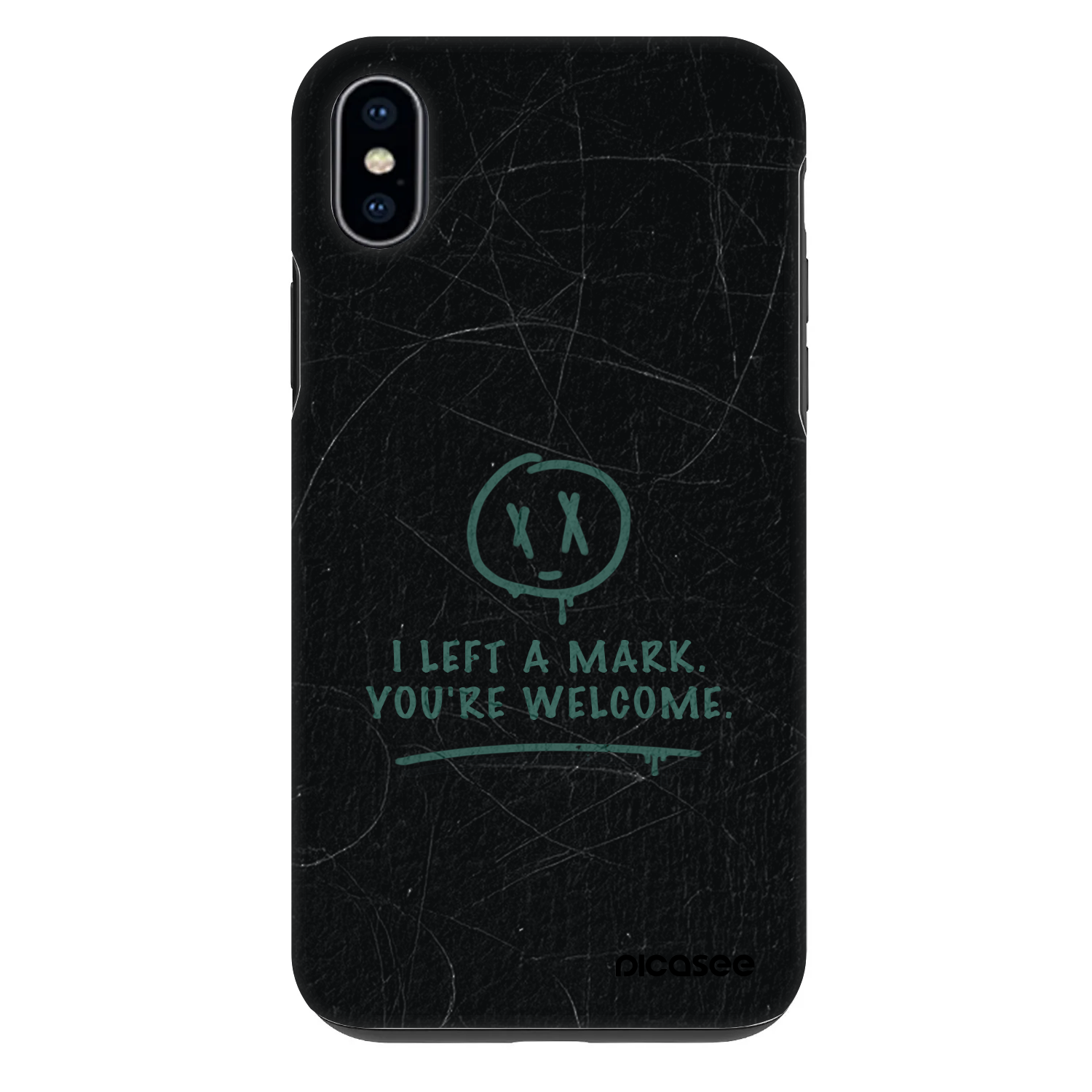 Picasee Fashion Case für Apple iPhone XS Max - LEFT A MARK