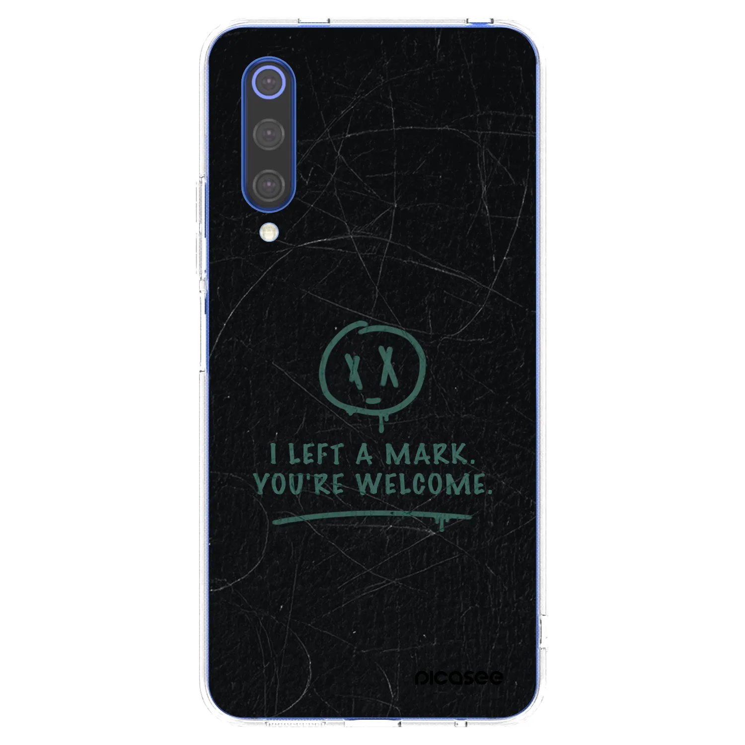 Picasee Xiaomi Mi 9 SE Hülle - Transparentes Silikon - LEFT A MARK