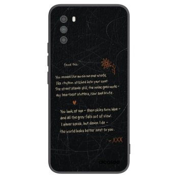 Picasee Xiaomi Poco M3 Hülle - Schwarzes Silikon - POET