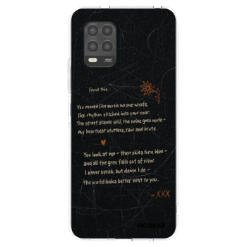 Picasee Xiaomi Mi 10 Lite Hülle - Transparentes Silikon - POET