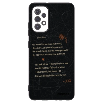 Picasee Samsung Galaxy A32 5G A326B Hülle - Schwarzes Silikon - POET