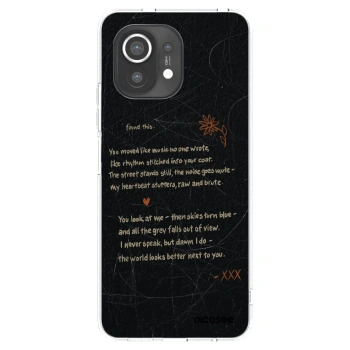 Picasee Xiaomi Mi 11 Hülle - Transparentes Silikon - POET