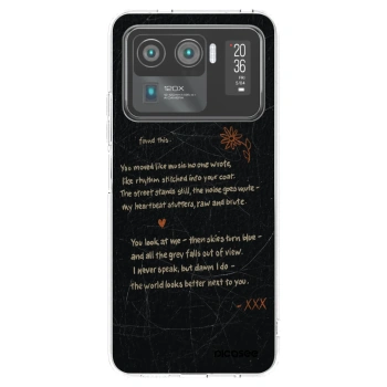 Picasee Xiaomi Mi 11 Ultra Hülle - Transparentes Silikon - POET