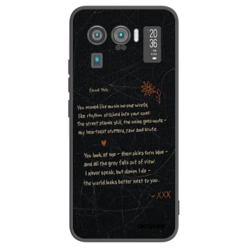 Picasee Xiaomi Mi 11 Ultra Hülle - Schwarzes Silikon - POET