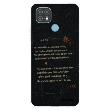 Picasee Realme C21 Hülle - Transparentes Silikon - POET