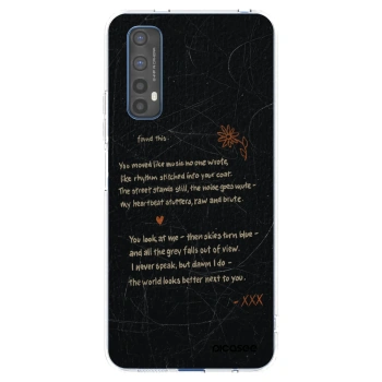 Picasee Realme 7 Hülle - Transparentes Silikon - POET