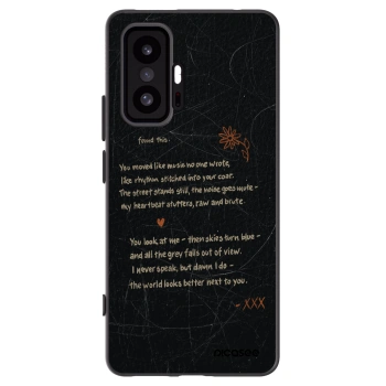 Picasee Xiaomi 11T Hülle - Schwarzes Silikon - POET