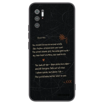 Picasee Xiaomi Poco M3 Pro 5G Hülle - Schwarzes Silikon - POET