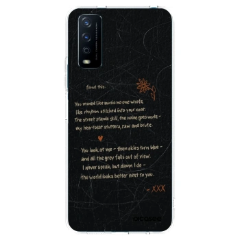 Picasee Vivo Y11s Hülle - Transparentes Silikon - POET