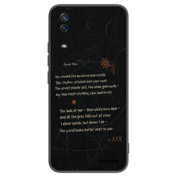 Picasee Vivo Y11s Hülle - Schwarzes Silikon - POET