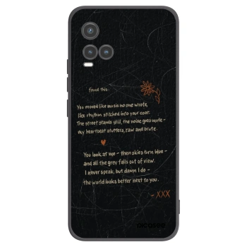 Picasee Vivo Y33s Hülle - Schwarzes Silikon - POET