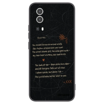 Picasee Vivo Y72 5G Hülle - Schwarzes Silikon - POET