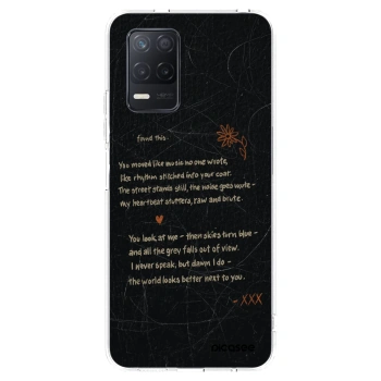 Picasee Realme 8 5G Hülle - Transparentes Silikon - POET