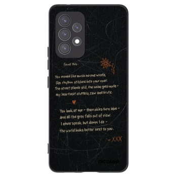 Picasee Samsung Galaxy A53 5G A536 Hülle - Schwarzes Silikon - POET
