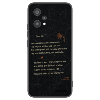 Picasee Realme 9 Pro 5G Hülle - Schwarzes Silikon - POET