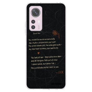 Picasee Xiaomi 12 Hülle - Transparentes Silikon - POET