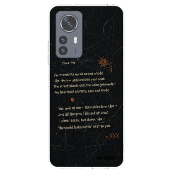 Picasee Xiaomi 12 Pro Hülle - Transparentes Silikon - POET
