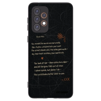 Picasee Samsung Galaxy A33 5G A336 Hülle - Schwarzes Silikon - POET