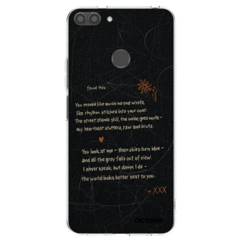 Picasee Huawei P Smart Hülle - Transparentes Silikon - POET