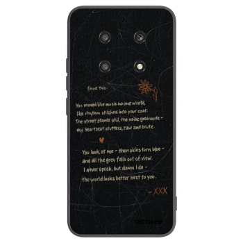 Picasee Honor Magic4 Lite 5G Hülle - Schwarzes Silikon - POET