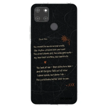 Picasee Realme C21Y Hülle - Transparentes Silikon - POET