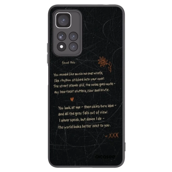 Picasee Xiaomi Redmi Note 11 Pro+ 5G Hülle - Schwarzes Silikon - POET