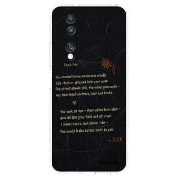 Picasee Honor 70 Hülle - Transparentes Silikon - POET