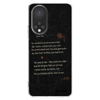 Picasee Honor X7 Hülle - Transparentes Silikon - POET