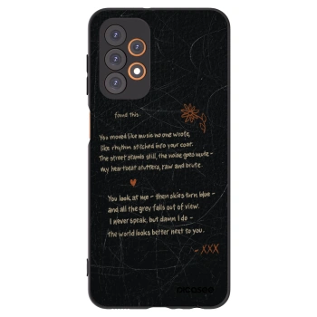 Picasee Samsung Galaxy A23 A236B 5G Hülle - Schwarzes Silikon - POET