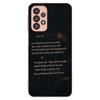 Picasee Samsung Galaxy A23 A236B 5G Hülle - Transparentes Silikon - POET