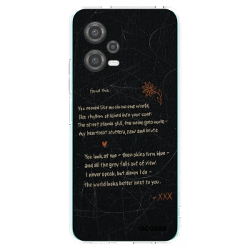 Picasee Xiaomi Poco X5 Hülle - Transparentes Silikon - POET