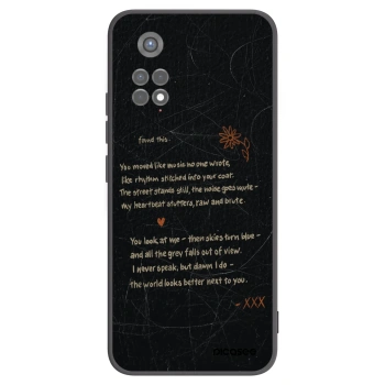 Picasee Xiaomi Redmi Note 11S 5G Hülle - Schwarzes Silikon - POET