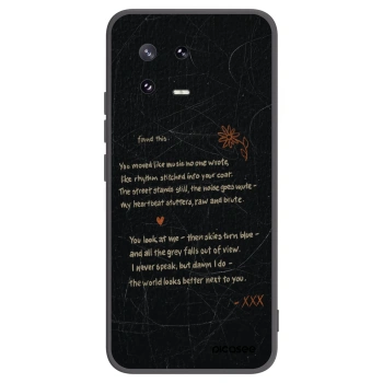 Picasee Xiaomi 13 Pro Hülle - Schwarzes Silikon - POET